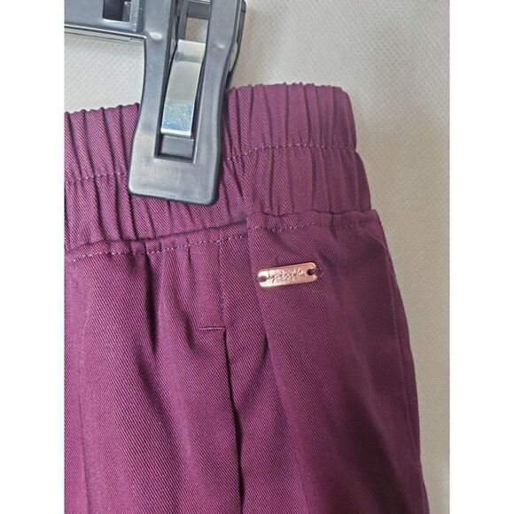 PINK Victoria's Secret RARE Burgundy Wine Lyocell Loose Fit Solid Casual Shorts - Picture 3 of 7